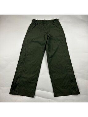 Athleta Dark Green Trekkie High Rise Parachute Pant 8